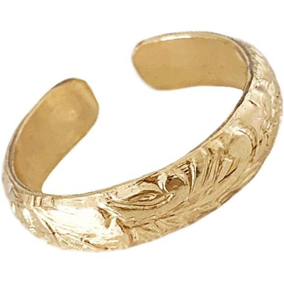 Gold Fill Adjustable Toe Ring for Women | Made in USA - Picture 5 of 5